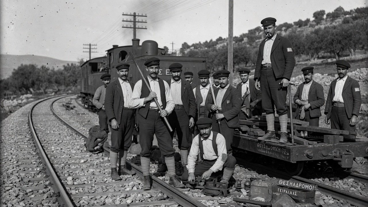 Miles of Track: Greek Railroad Workers in the American West